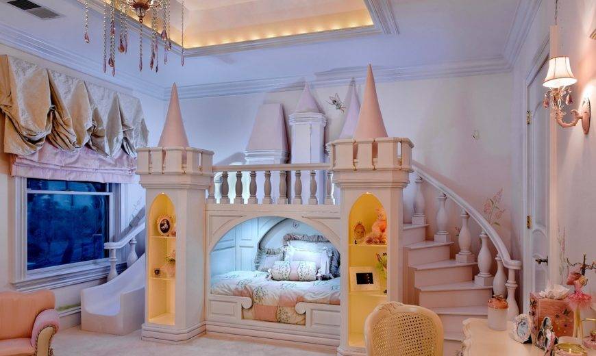 Pretty In Pink And Purple: Princess Bedroom Ideas